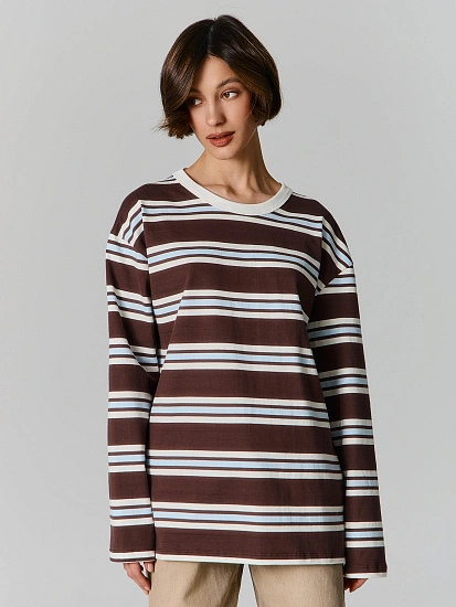 картинка Джемпер женский в полоску от магазина стильной одежды Mark Formelle