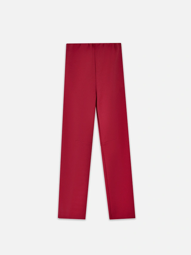 Брюки бананы женские терракотовые - 5