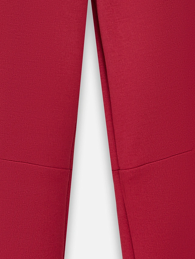 Брюки бананы женские терракотовые - 6