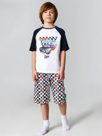 Комплект для мальчиков (джемпер, шорты)