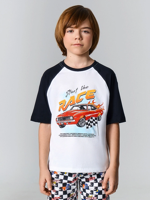 КОМПЛЕКТ ДЛЯ МАЛЬЧИКОВ (ДЖЕМПЕР, БРЮКИ) - 6