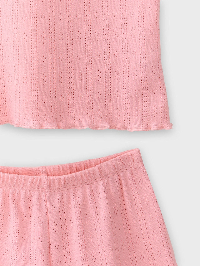 Комплект домашний для девочек розовый - 6