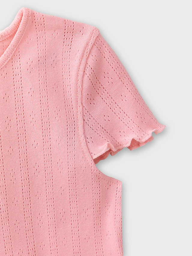 Комплект домашний для девочек розовый - 7