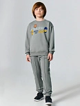 Комплект для мальчиков серый