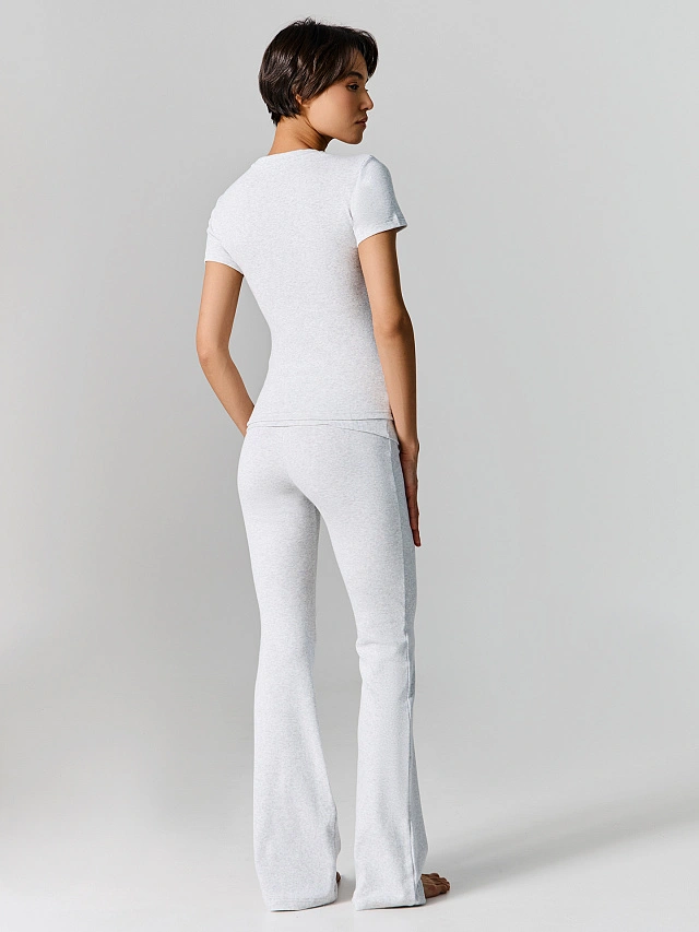 Комплект домашний женский серый - 4