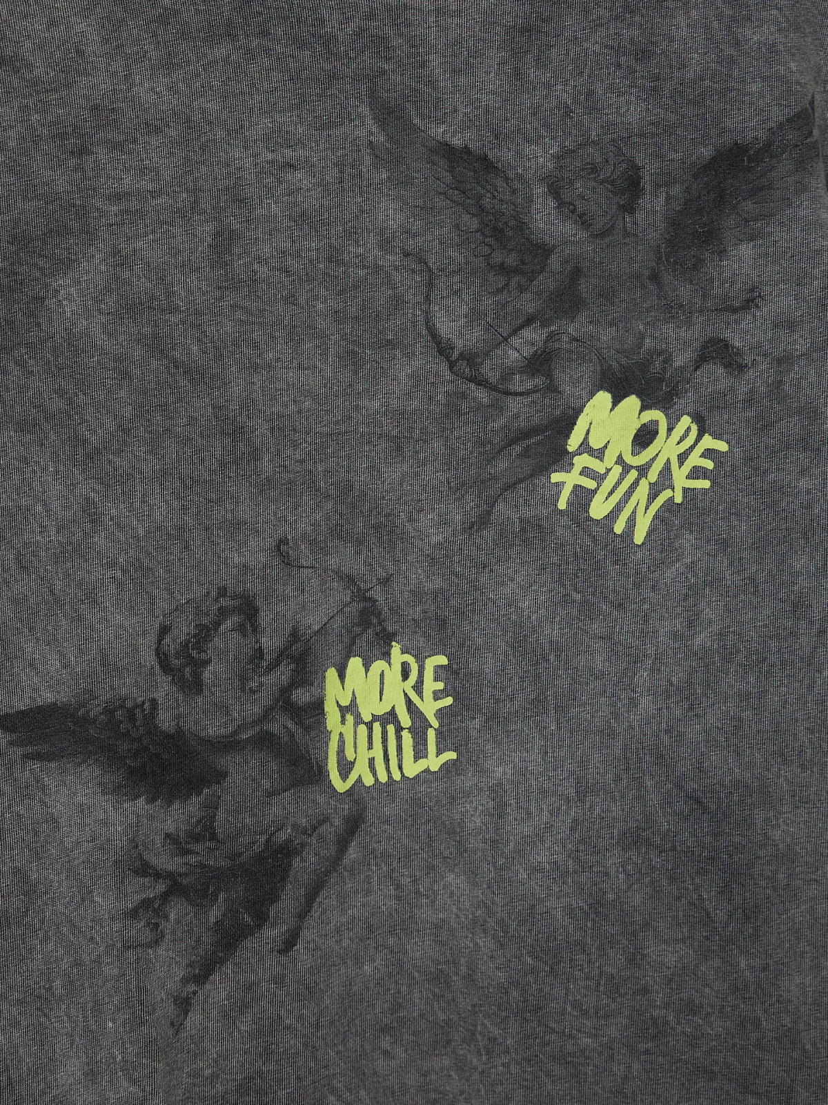 Лонгслив для мальчиков серый с обработкой эйсид - 7