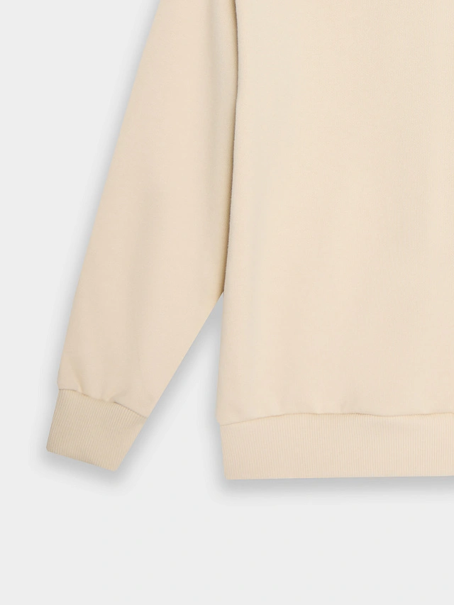 Толстовка для мальчиков бежевая - 8