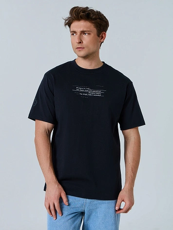 Футболка мужская черная "Белорусы не говорят..."