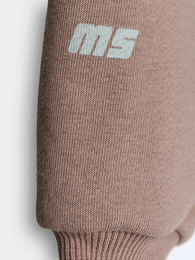 Толстовка женская бежевая на молнии - 10