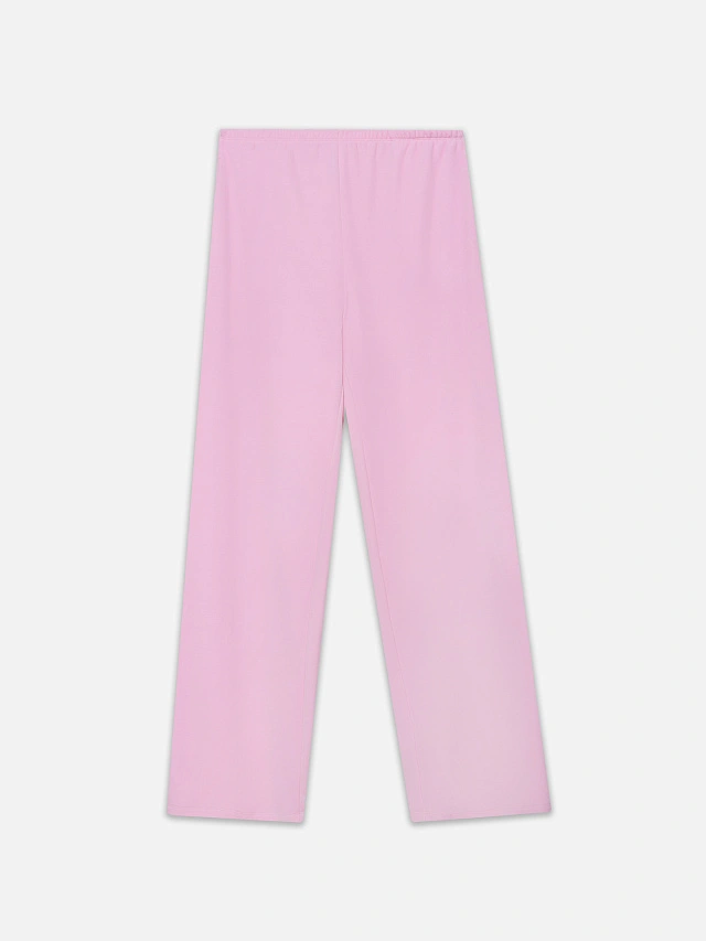 Брюки женские розовые велюровые - 6