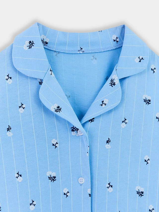 КОМПЛЕКТ ДЛЯ ДЕВОЧЕК (РУБАШКА, ШОРТЫ) - 6