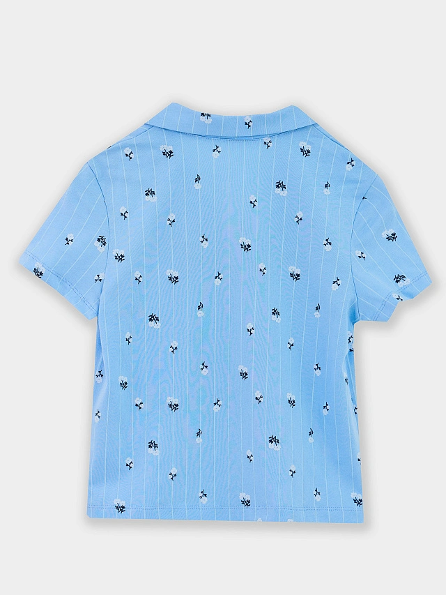 КОМПЛЕКТ ДЛЯ ДЕВОЧЕК (РУБАШКА, ШОРТЫ) - 8