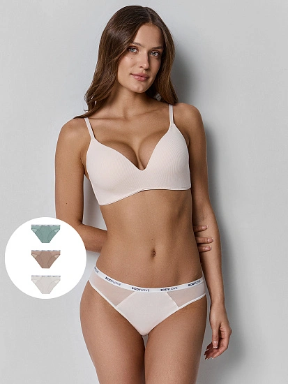 картинка Трусы слипы женские в наборе, 3 шт от магазина стильной одежды Mark Formelle