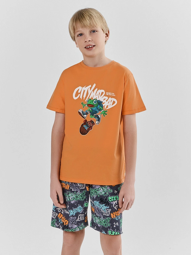 КОМПЛЕКТ ДЛЯ МАЛЬЧИКОВ (ФУТБОЛКА, ШОРТЫ) - 4