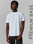 Футболка базовая мужская белая