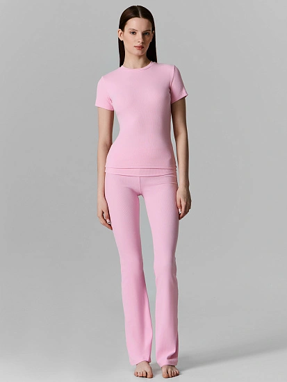 картинка Комплект домашний женский розовый от магазина стильной одежды Mark Formelle