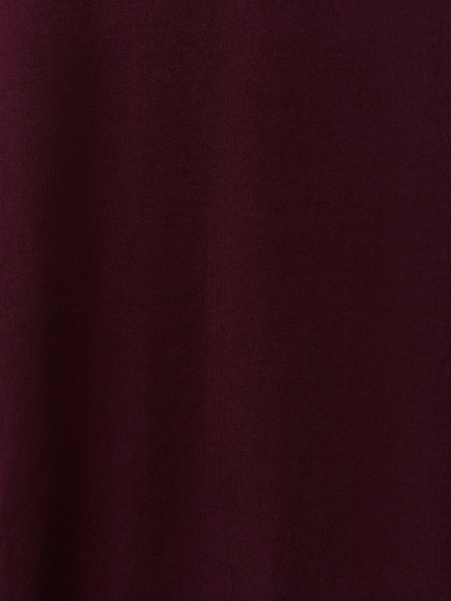 Футболка базовая мужская бордовая - 5
