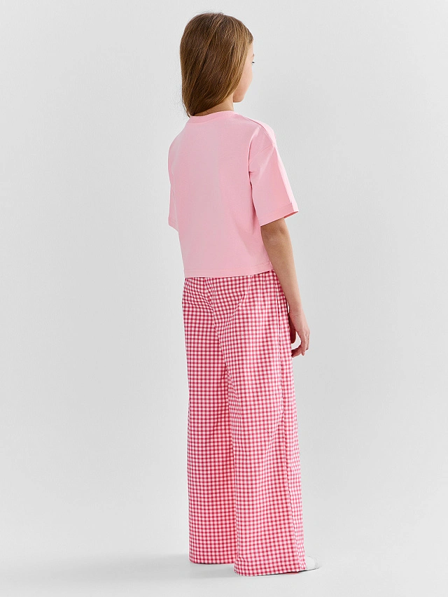 КОМПЛЕКТ ДЛЯ ДЕВОЧЕК (ФУТБОЛКА, БРЮКИ) - 2