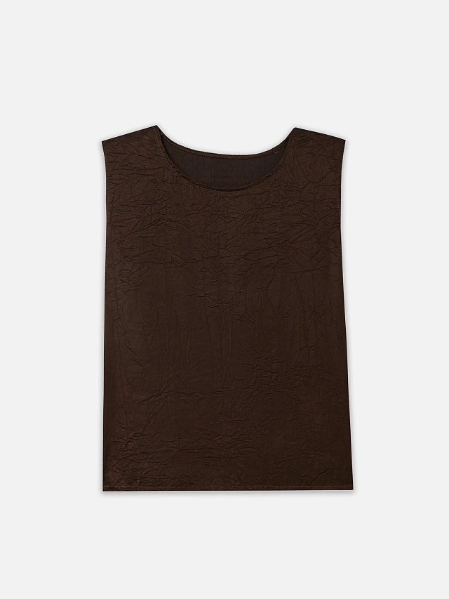 Блузка женская коричневая - 6