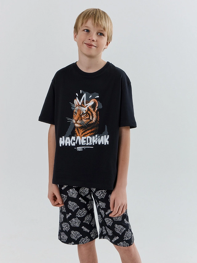 КОМПЛЕКТ ДЛЯ МАЛЬЧИКОВ (ДЖЕМПЕР, ШОРТЫ) - 4