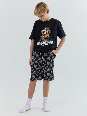 Комплект для мальчиков (джемпер, шорты)