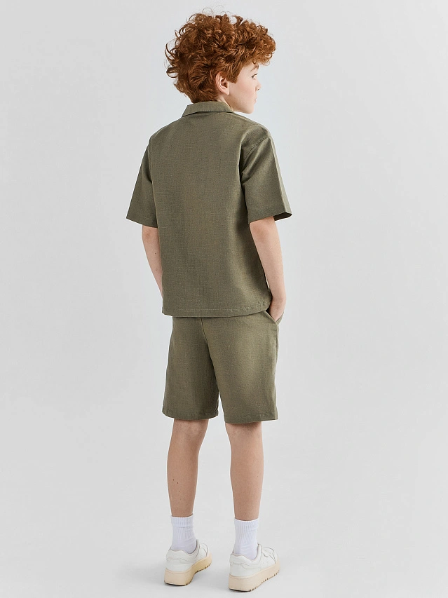 КОСТЮМ ДЛЯ МАЛЬЧИКОВ (ЖАКЕТ, ШОРТЫ) - 4