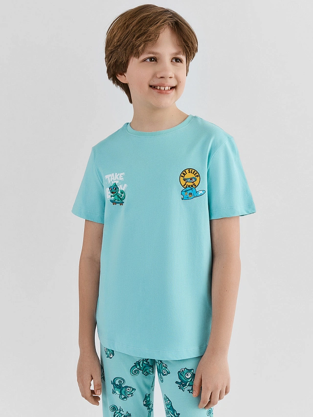 КОМПЛЕКТ ДЛЯ МАЛЬЧИКОВ (ФУТБОЛКА, БРЮКИ) - 4