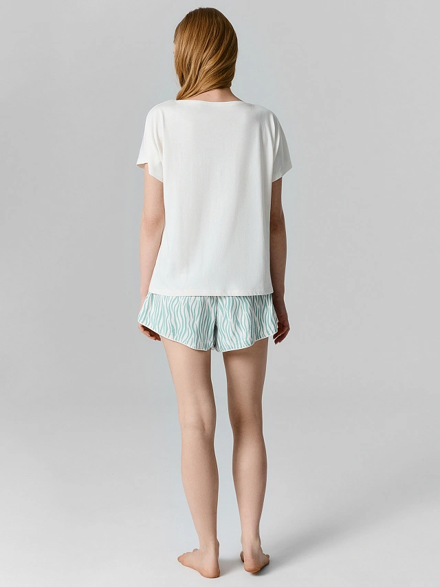 КОМПЛЕКТ ЖЕНСКИЙ (ФУТБОЛКА, ШОРТЫ) - 3