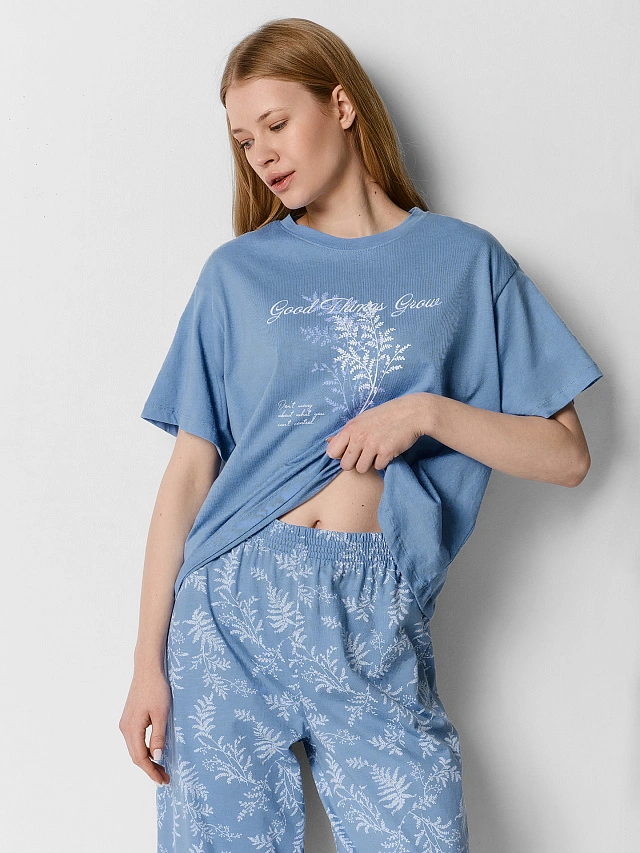 КОМПЛЕКТ ЖЕНСКИЙ (ДЖЕМПЕР, БРИДЖИ) - 3