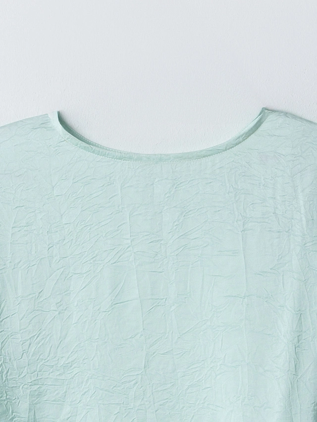 Блузка женская мятная - 6