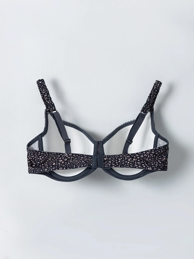 Бюстгальтер макси женский серый - 8