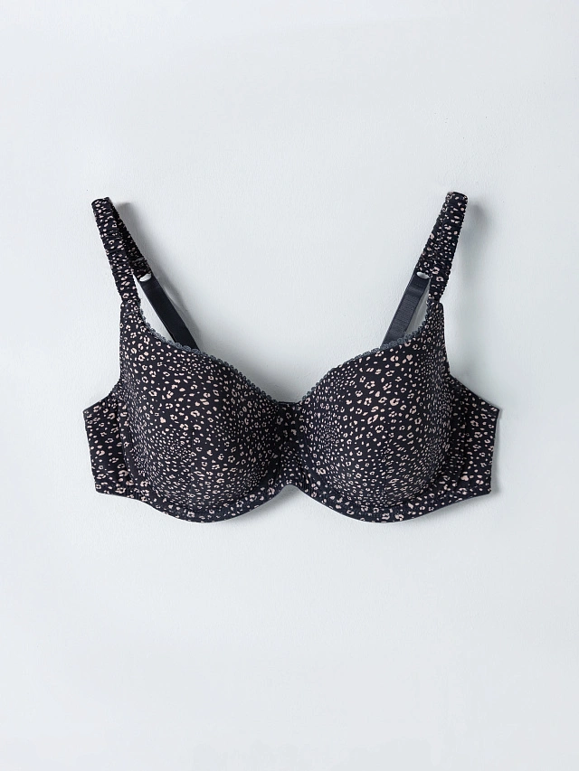 Бюстгальтер макси женский серый - 6