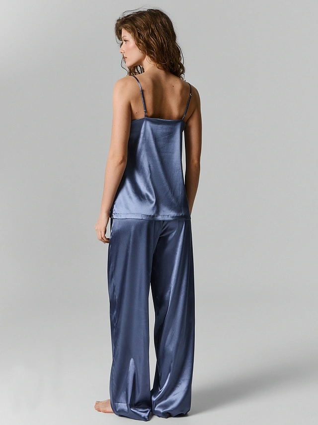 Комплект домашний женский синий - 2