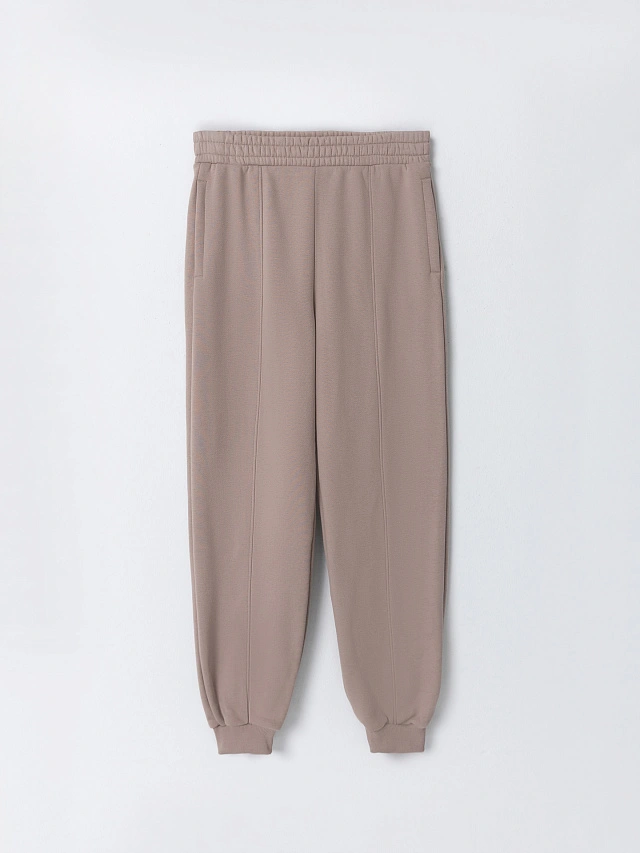 Брюки спортивные женские коричневые - 6