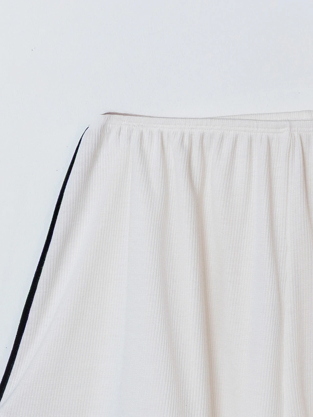 Комплект домашний женский с велюровыми завязками по бокам - 9