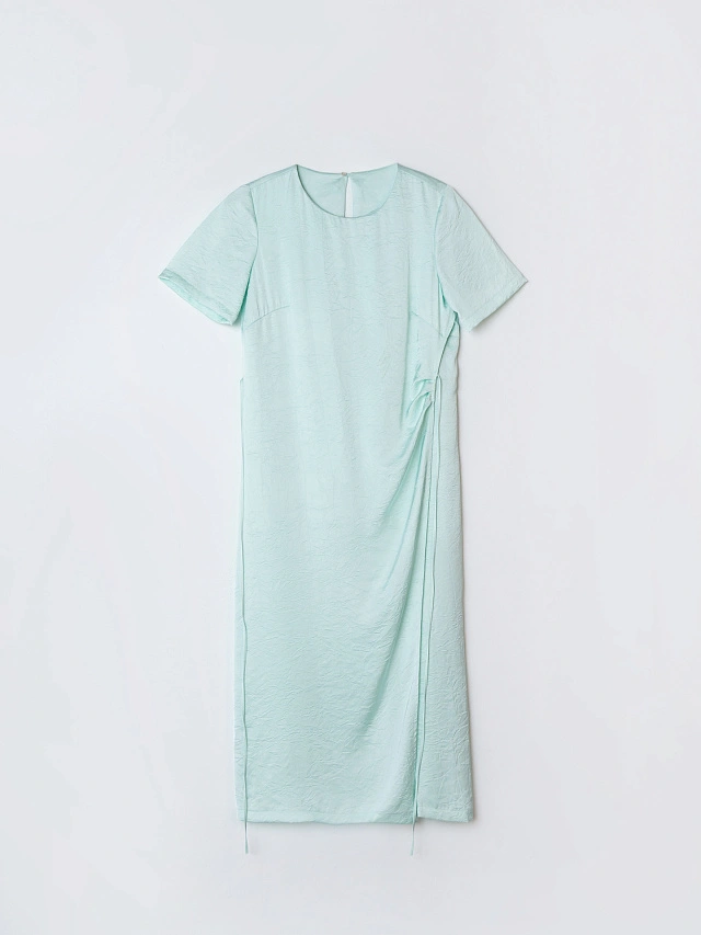 Платье женское длинное мятное - 5