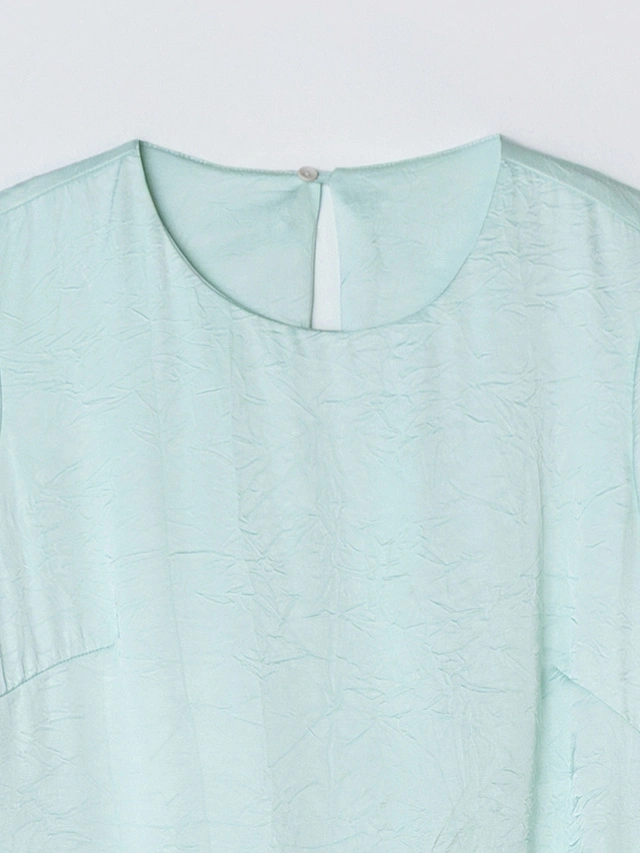 Платье женское длинное мятное - 6