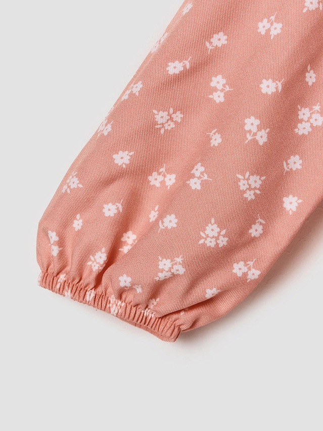 Платье для девочек с цветочным принтом - 6