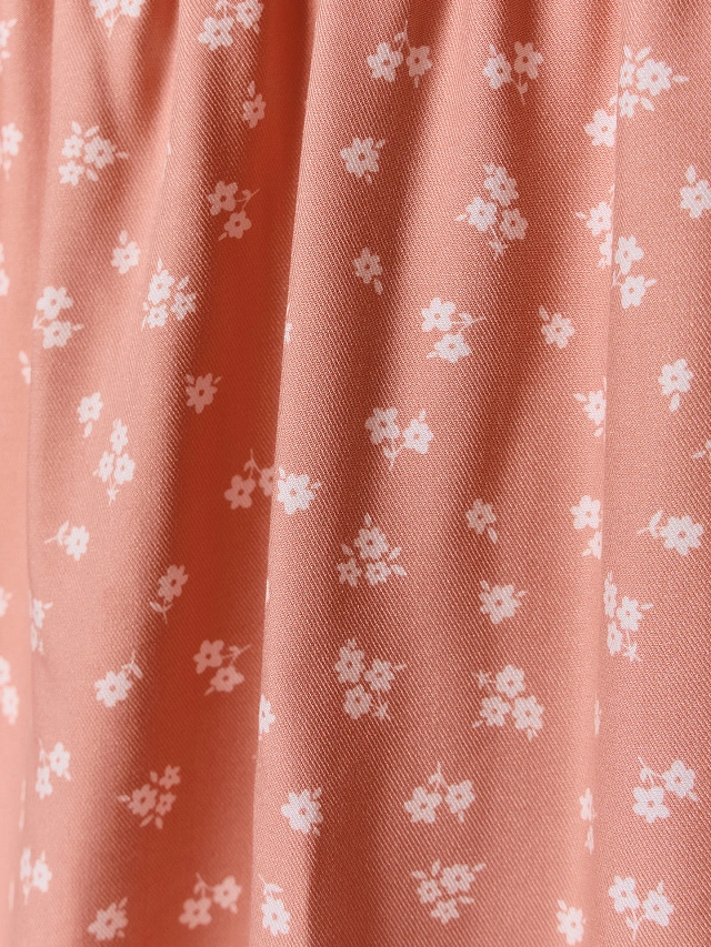 Платье для девочек с цветочным принтом - 7