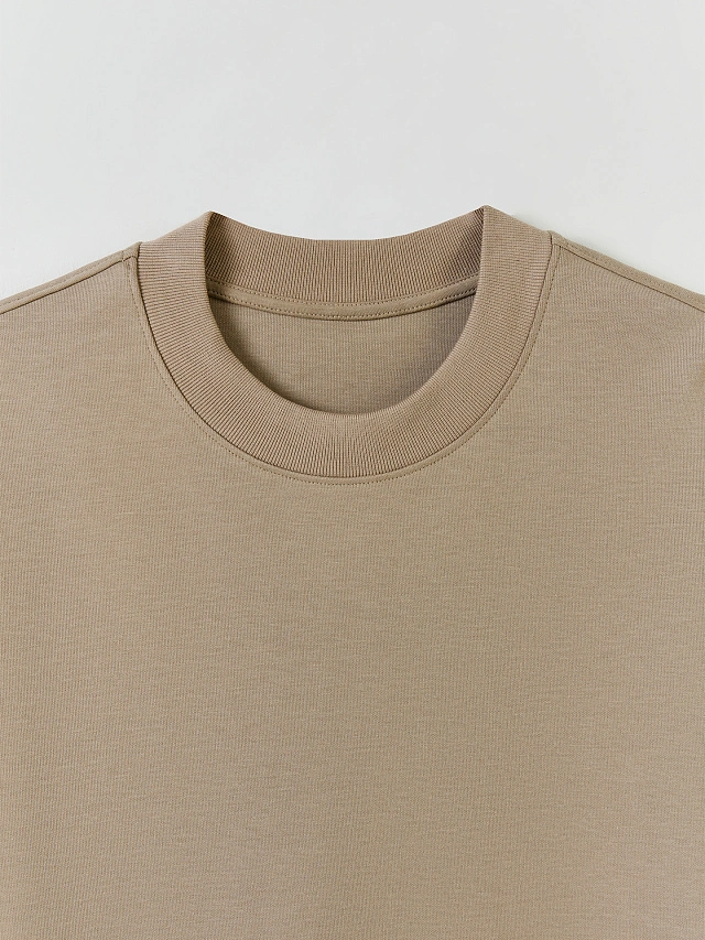 Комплект мужской бежевый: джемпер и брюки - 6