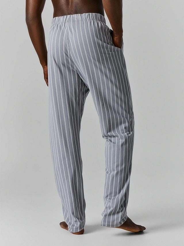 Брюки домашние мужские в полоску - 3