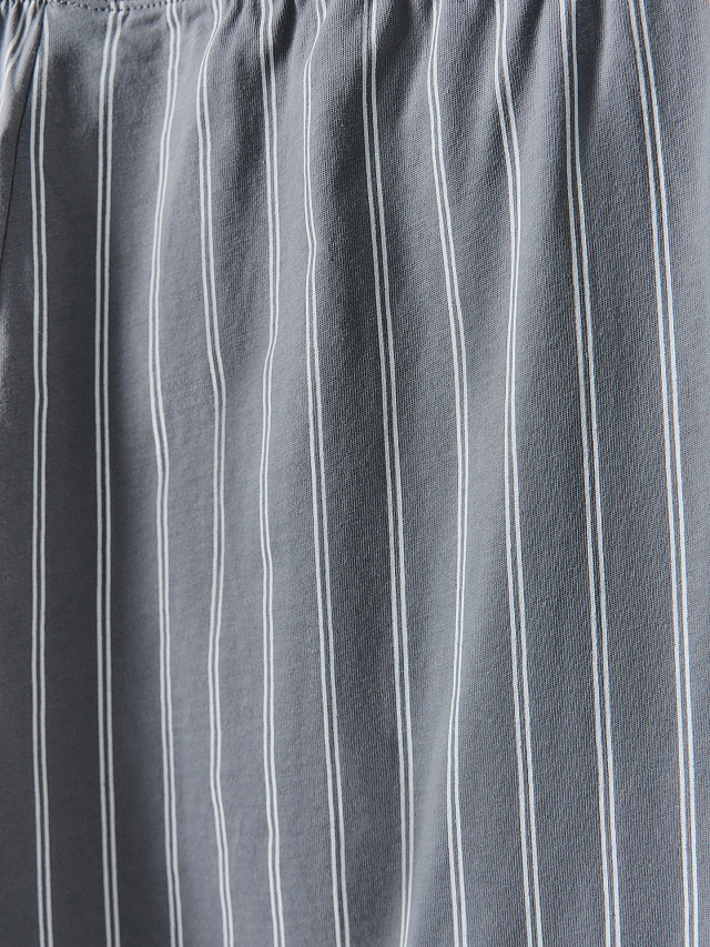 Брюки домашние мужские в полоску - 7