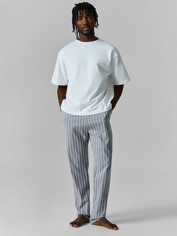 Брюки домашние мужские в полоску