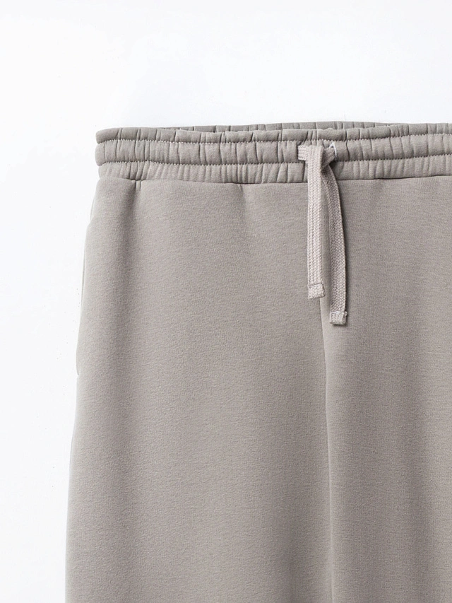 Теплые брюки женские серые с начесом - 6