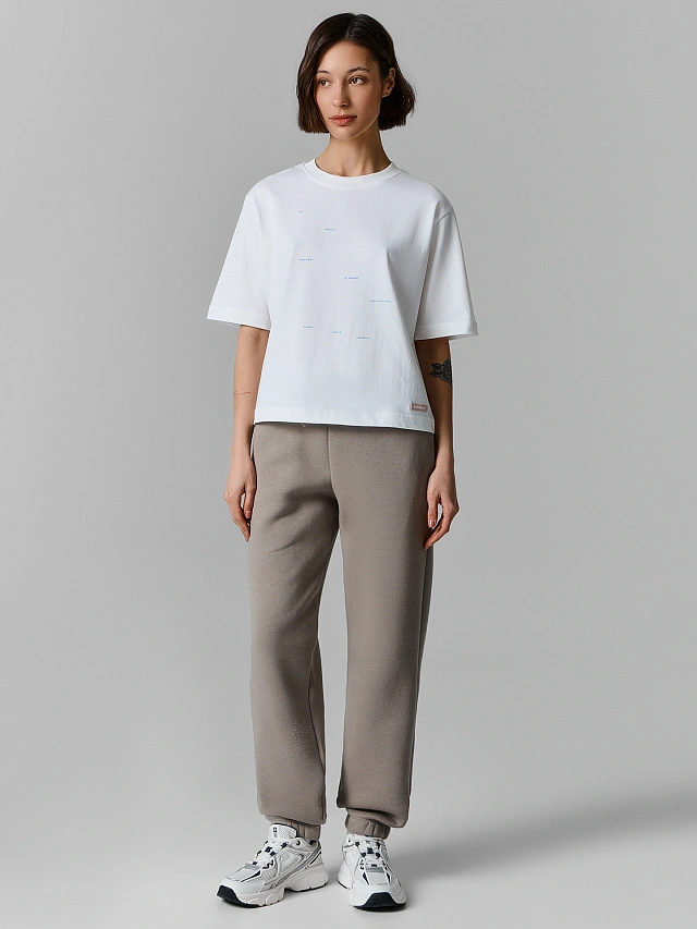 Футболка оверсайз женская из коллекции "Art u wear" - 3