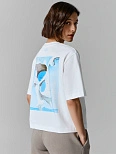 Футболка оверсайз женская из коллекции "Art u wear"