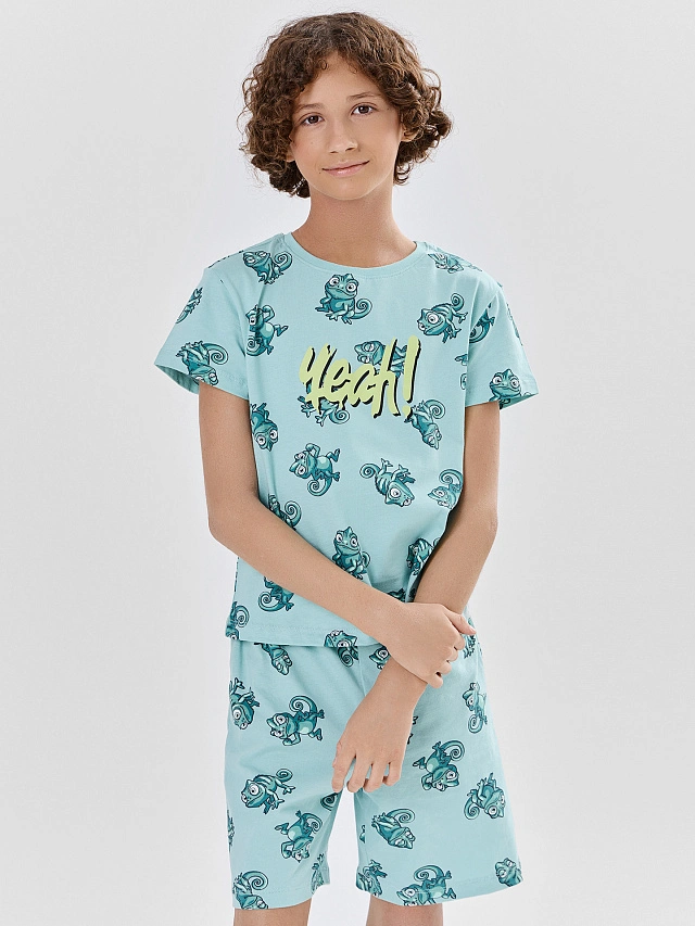 КОМПЛЕКТ ДЛЯ МАЛЬЧИКОВ (ФУТБОЛКА, ШОРТЫ) - 2