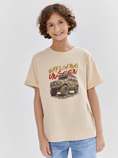 картинка ФУТБОЛКА ДЛЯ МАЛЬЧИКОВ от магазина одежды для мальчиков от бренда Mark Formelle