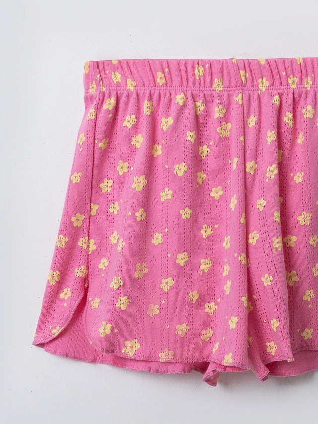 КОМПЛЕКТ ДЛЯ ДЕВОЧЕК (ТОП, ШОРТЫ) - 8