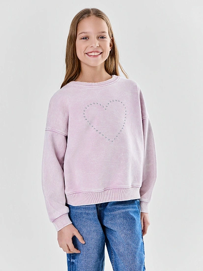 картинка СВИТШОТ ДЛЯ ДЕВОЧЕК от известного бренда одежды для девочек Mark Formelle